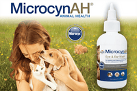 Thumbnail for Microcyn AH Eye & Ear Wash, Cleaning & wound care for Pets - 89ml X3 - liquidation.store