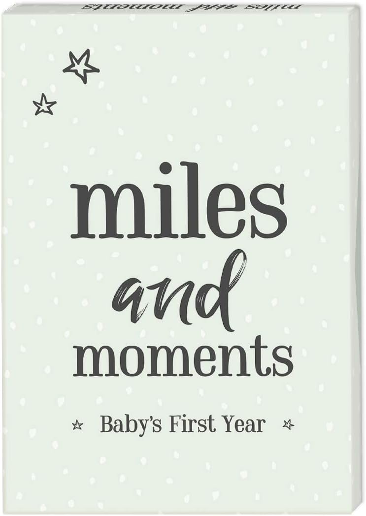 Miles and Moments Cards by Milestone - Baby’s First Year Keepsake Moments - liquidation.store