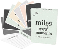 Thumbnail for Miles and Moments Cards by Milestone - Baby’s First Year Keepsake Moments - liquidation.store