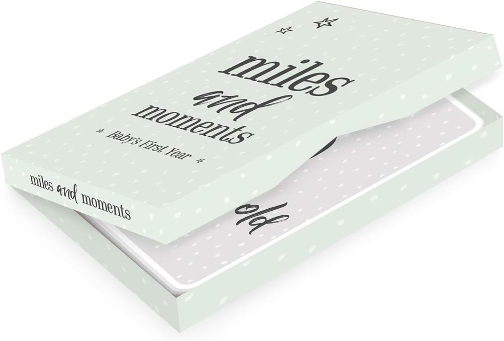 Miles and Moments Cards by Milestone - Baby’s First Year Keepsake Moments - liquidation.store