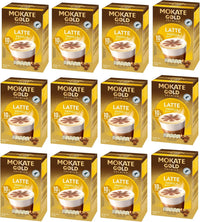 Thumbnail for Mokate Gold Premium Vanilla Latte Coffee Sachets x10 - Pack of 12 (120 Sachets) - liquidation.store
