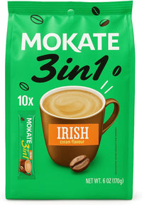 Thumbnail for Mokate Irish 3 in1 Coffee - 10 Pack - liquidation.store