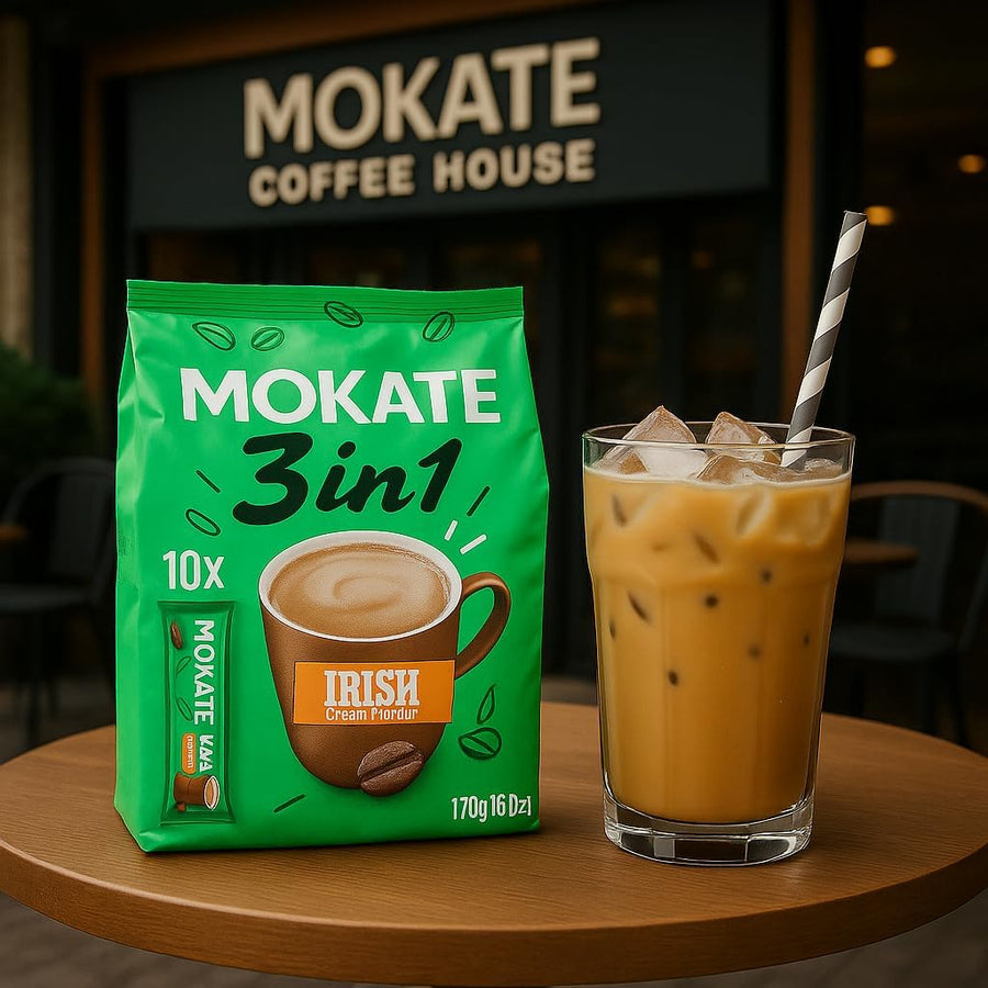 Mokate Irish 3 in1 Coffee - 10 Pack - liquidation.store