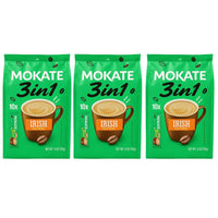 Mokate Irish 3 in1 Coffee - 3 Pack (30 Sachet Total) - liquidation.store