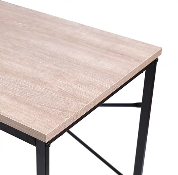 Mondovi Matt Oak Effect Desk 80cm x 75cm - liquidation.store