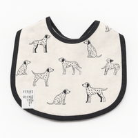Monica + Andy Classic Cotton Bib - Dalmatian - liquidation.store