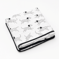 Monica + Andy Cotton Lycra Blanket - Dalmatian - liquidation.store