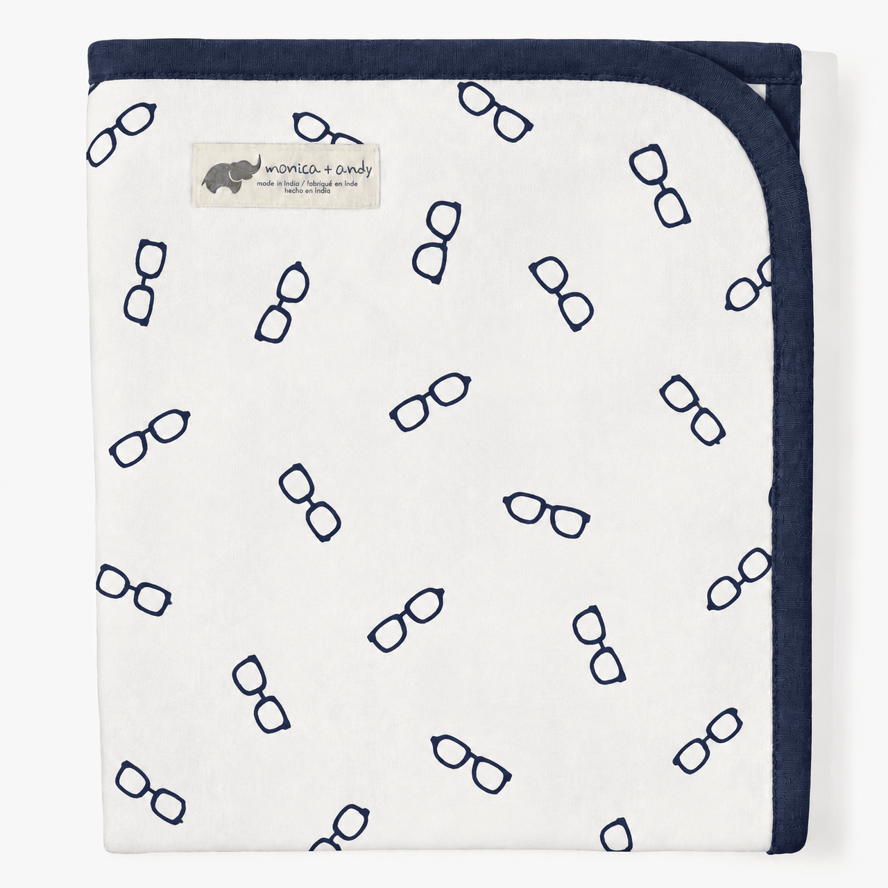 Monica + Andy Cotton Lycra Blanket - Glasses - liquidation.store