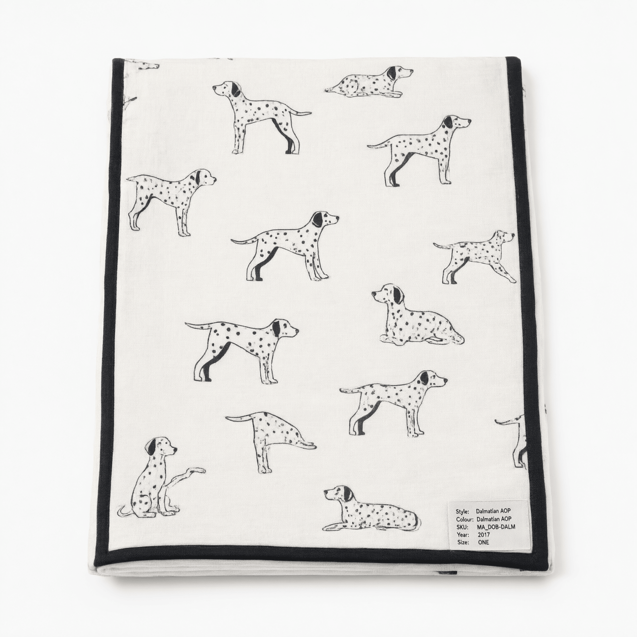 Monica + Andy Double Layer Coming Home Swaddle Blanket - Dalmatian - liquidation.store