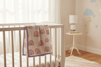 Monica + Andy Double Layer Coming Home Swaddle Blanket - Rainbow - liquidation.store
