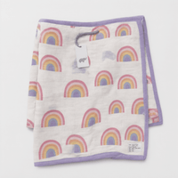 Monica + Andy Double Layer Coming Home Swaddle Blanket - Rainbow - liquidation.store