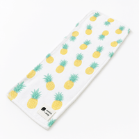 Monica + Andy Organic Muslin Burp Cloth - Pineapple - liquidation.store