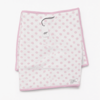 Monica + Andy Single Layer Muslin Swaddle Blanket - Pink Dots - liquidation.store