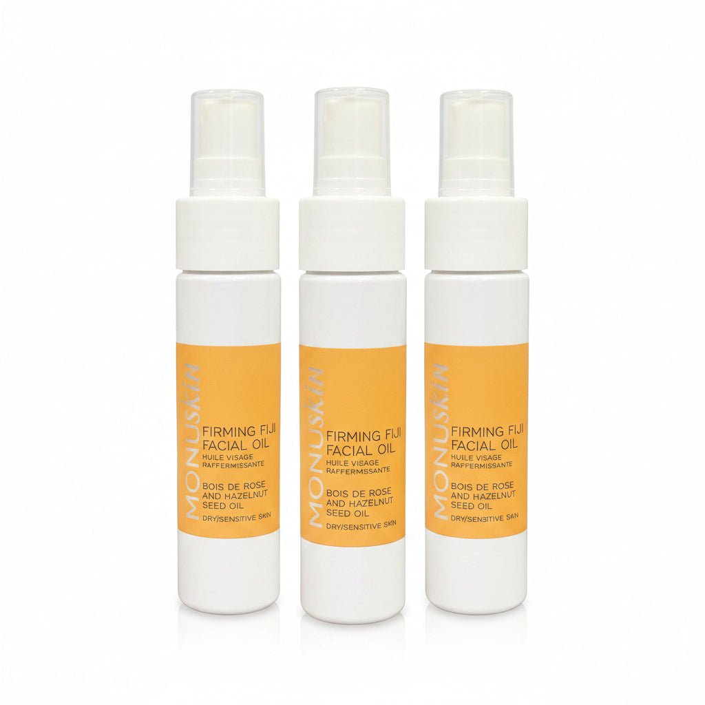 Monuskin Firming Fiji Facial Oil - 30ml (3 Pack) - liquidation.store