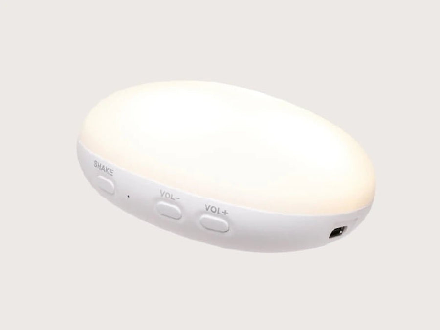 Moonie The Organic Humming Bunny With Lamp - Cream (0+) - liquidation.store