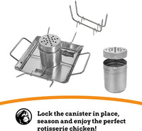 Thumbnail for MOUNTAIN GRILLERS Beer Can Chicken Roaster Stand - liquidation.store