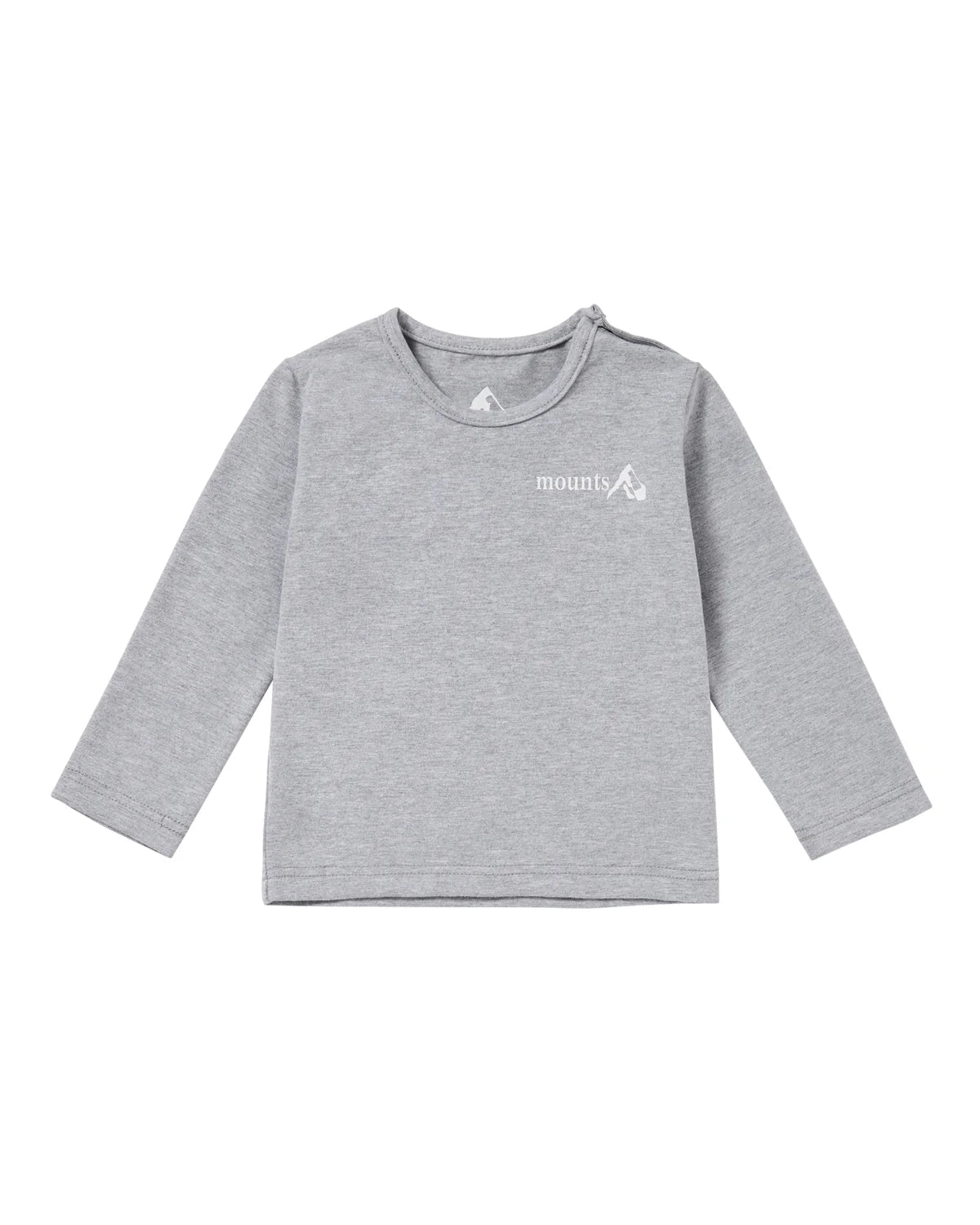 Mounts Thermal Cotton Baby Shirt - Grey (24 - 36M) - liquidation.store