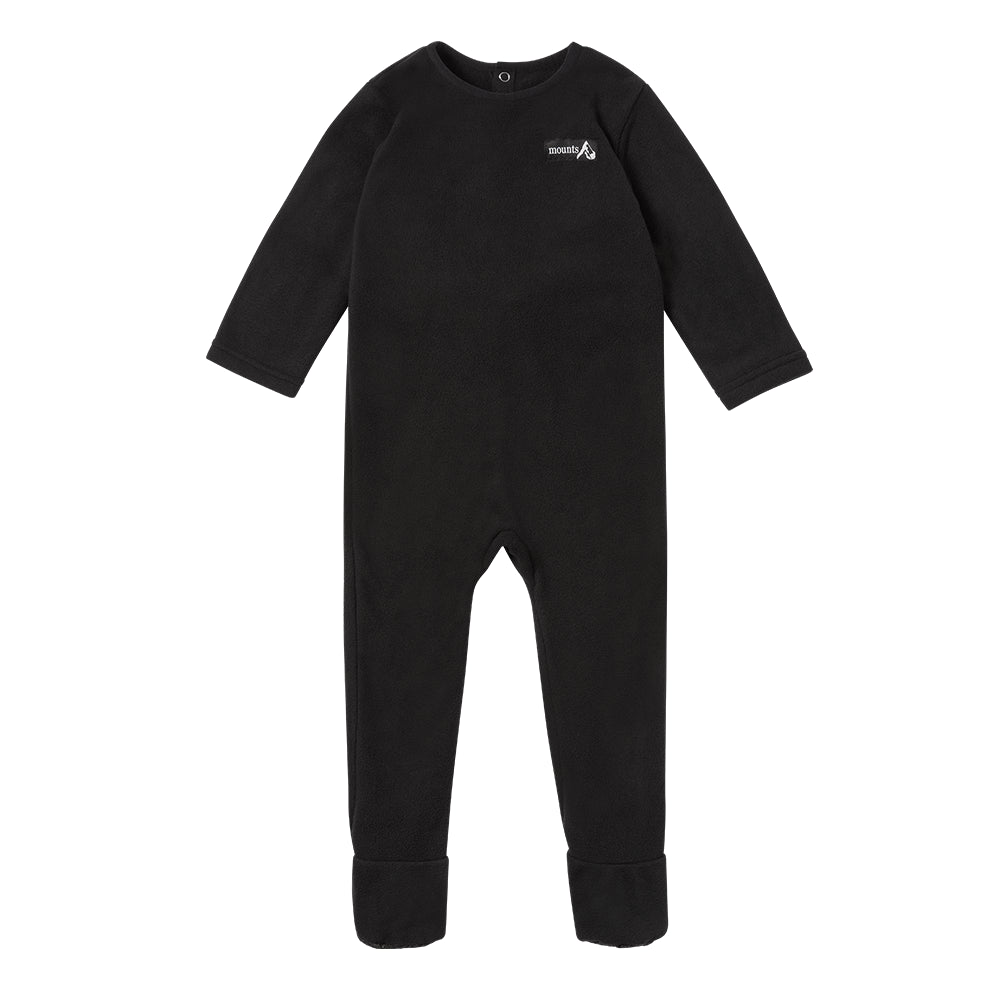 Mounts Baby Fleece Pyjamas - Black (24-36M)