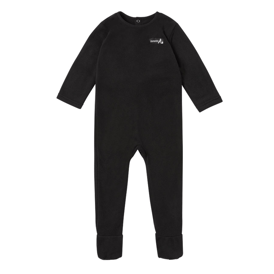 Mounts Baby Fleece Pyjamas - Black (24-36M)