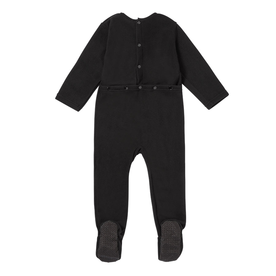 Mounts Baby Fleece Pyjamas - Black (24-36M)