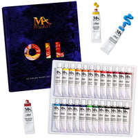 Thumbnail for MozArt Oil Paint Set - 24 colours x 12ml - liquidation.store