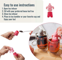 Thumbnail for Mr & Mrs Tea Infuser Set for Loose - Leaf Tea - Set of 2 - liquidation.store