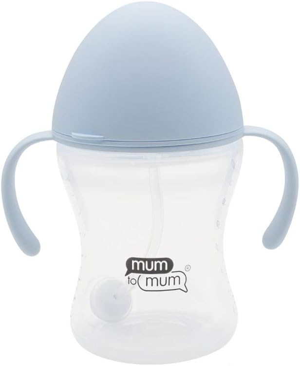 Mum to Mum - Wide Neck Dome PP Feeding Bottle - Blue - liquidation.store