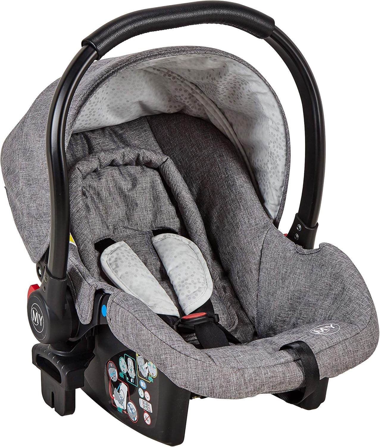 My Child Vamos Convertible Stroller Travel System - Grey - liquidation.store