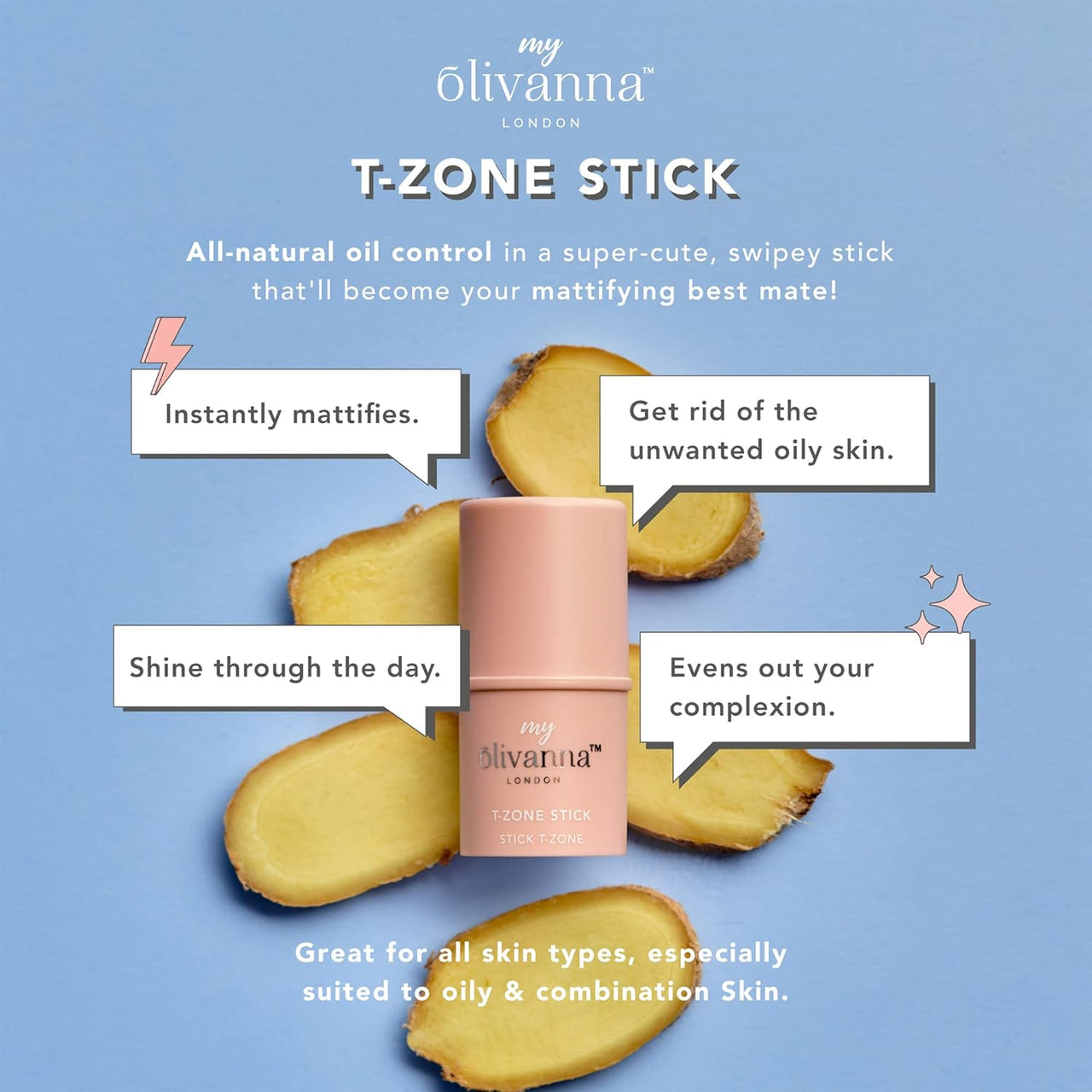 My Olivanna T - Zone Stick Blemish Treatment Oil Control - liquidation.store