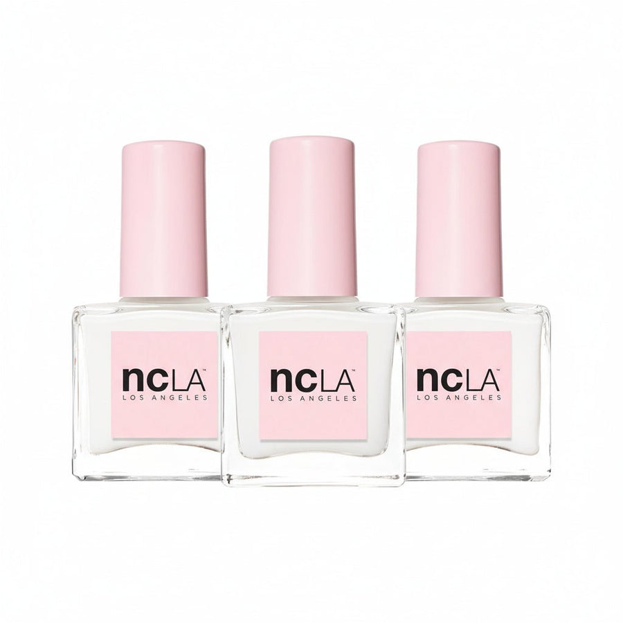 NCLA Los Angeles Fresh Linen White Nail Polish 13ml - liquidation.store