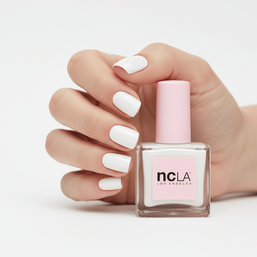 NCLA Los Angeles Fresh Linen White Nail Polish 13ml - liquidation.store