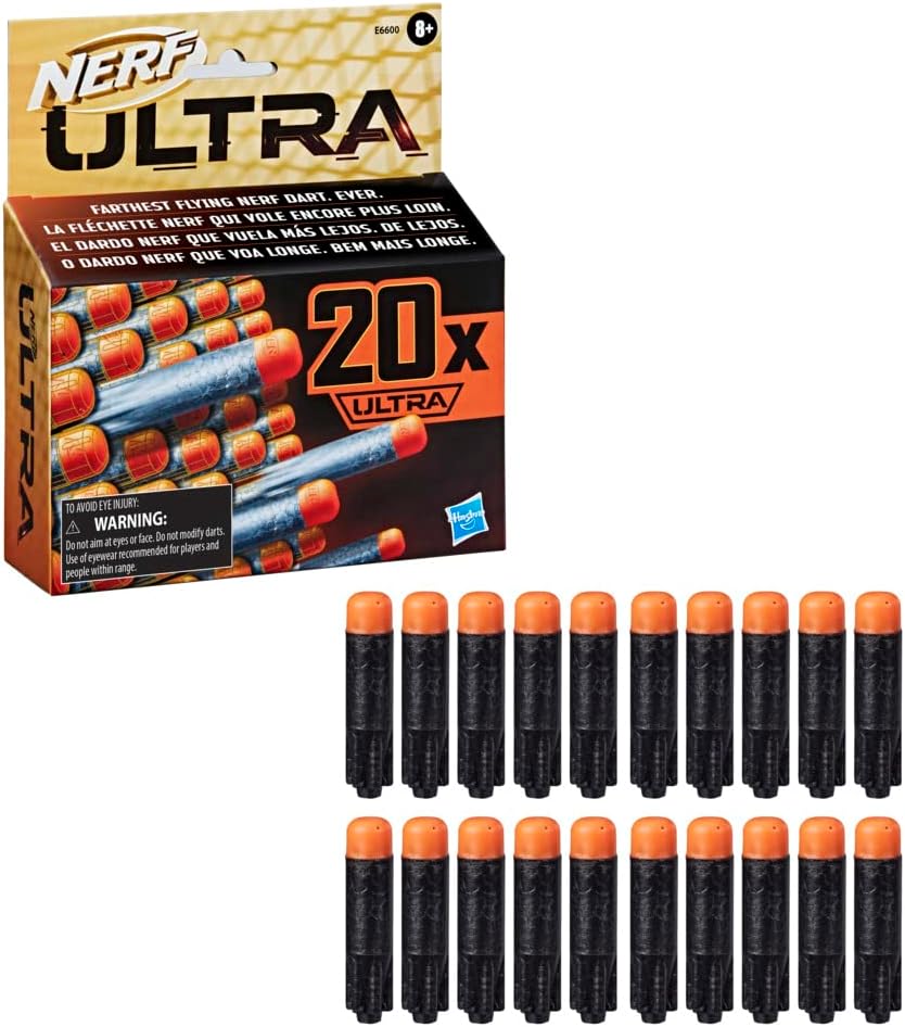 NERF Ultra One 20 - Dart Refill Pack - The Farthest Flying Darts Ever - Compatible Only with Ultra One Blasters - liquidation.store