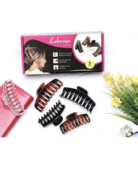 Thumbnail for Non Slip Big Claw Hair Clips - 5 Pack - liquidation.store