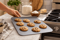 Non Stick Flat Baking Tray - 32CM (2 Pack) - liquidation.store