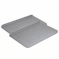 Non Stick Flat Baking Tray - 32CM (2 Pack) - liquidation.store