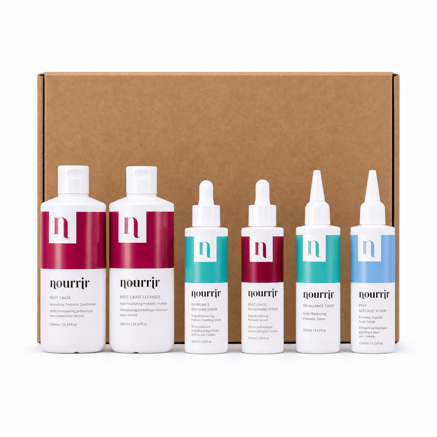 Nourrir Complete Scalp Care Gift Set – 6 Piece Haircare Collection - liquidation.store