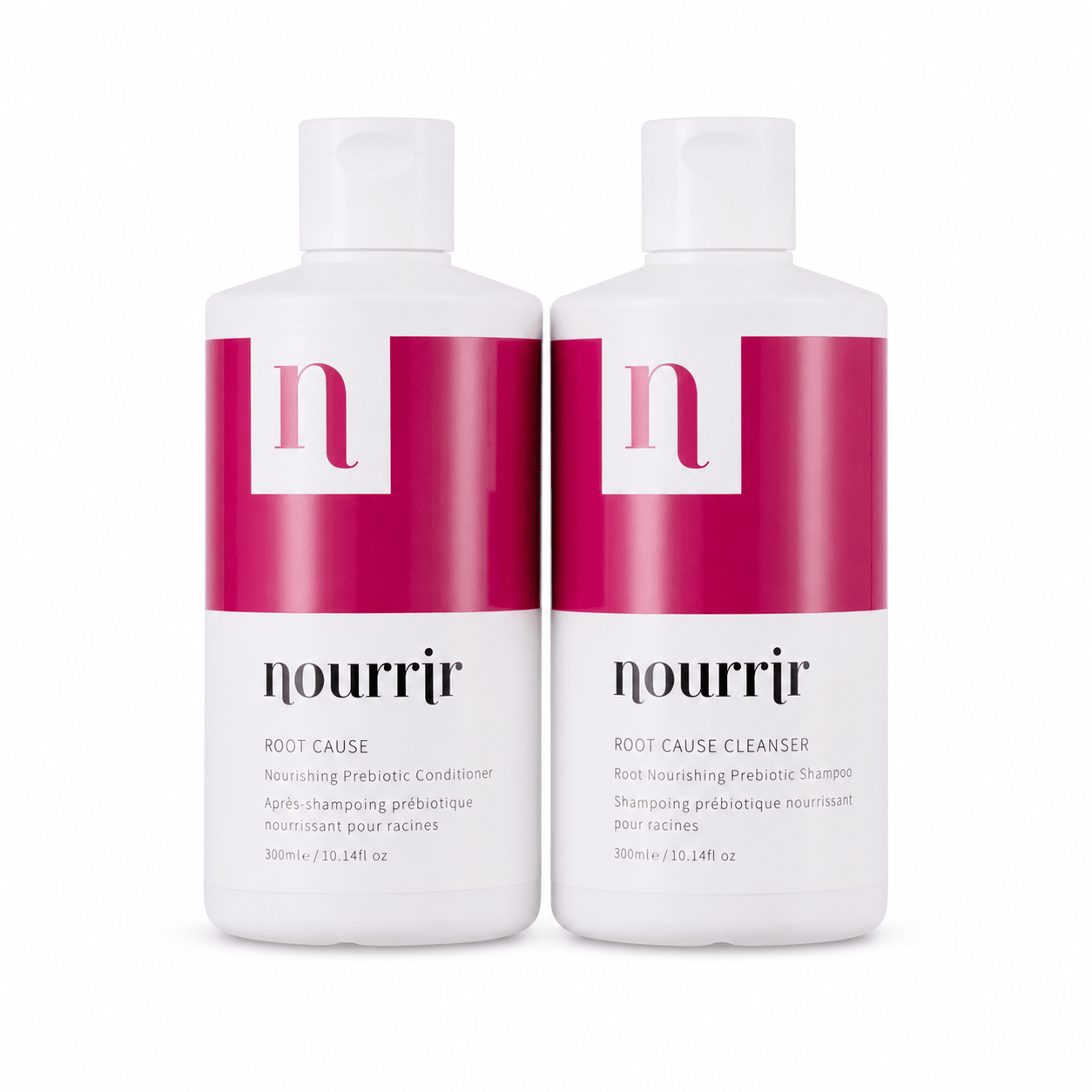 Nourrir Root Cause Prebiotic Shampoo & Conditioner Duo (2 x 300ml) - liquidation.store