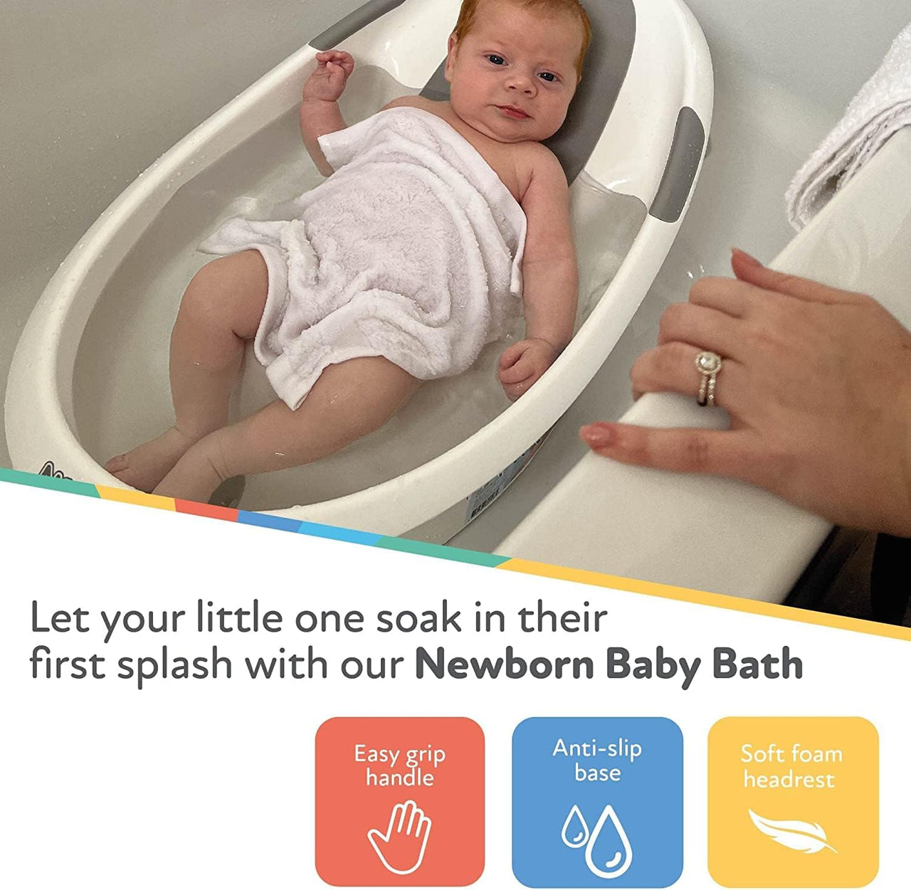 Nuby Newborn Baby Bath - liquidation.store