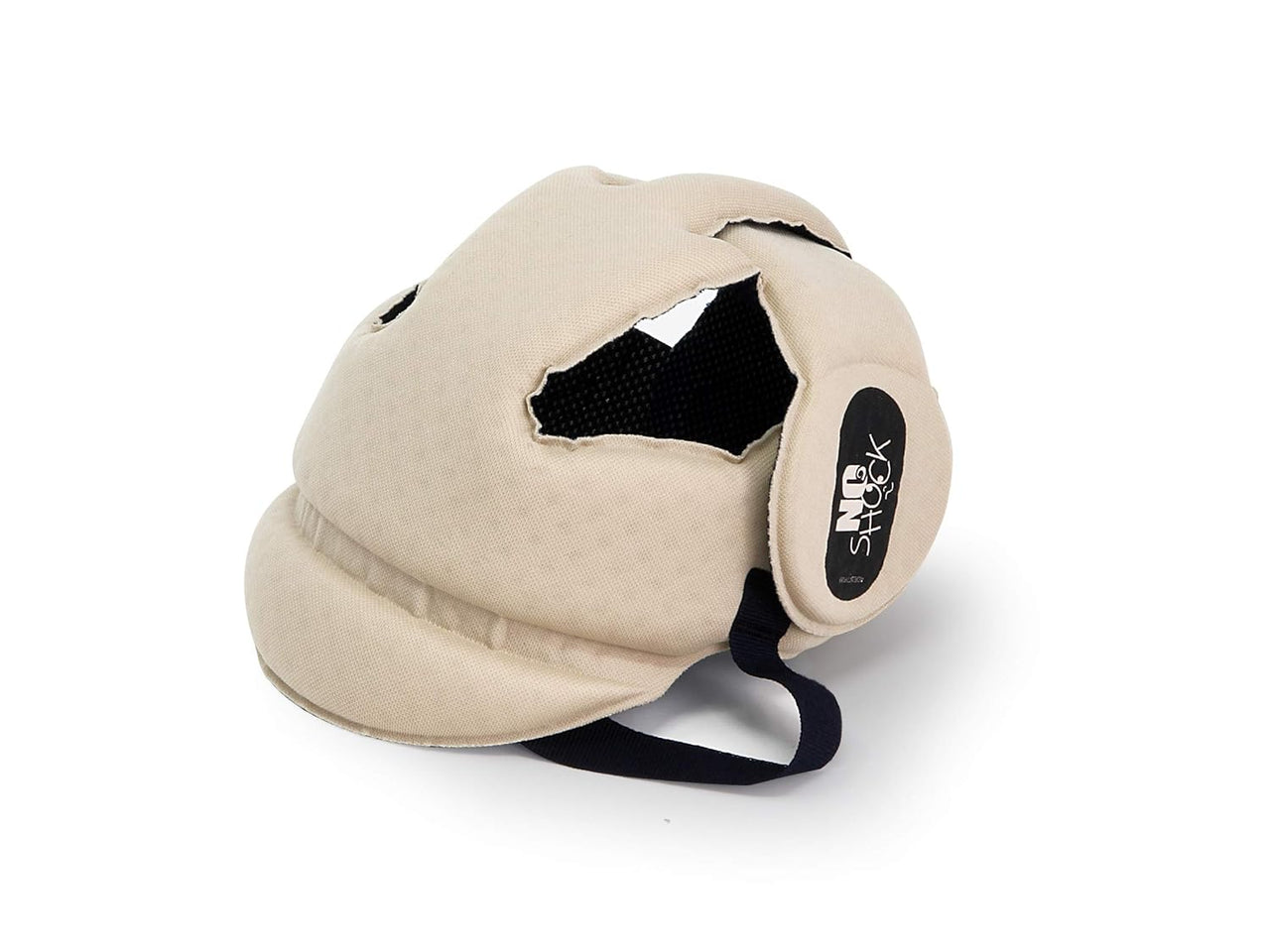 Ok Baby No Shock Protective Soft Baby Helmet, Beige 8 - 20 months - liquidation.store