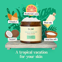 Thumbnail for Ola Loko Coconut and Sea Salt Body Scrub - 220ml - liquidation.store