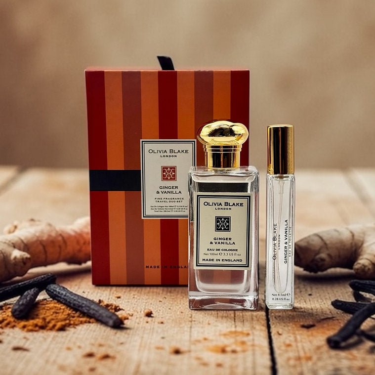 Olivia Blake Ginger & Vanilla Fine Fragrance Travel Duo Set - liquidation.store