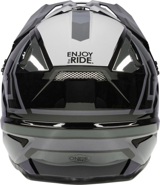 O'Neal Sonus Full Face Helmet in Black/Grey- XL (61-62cm) - liquidation.store
