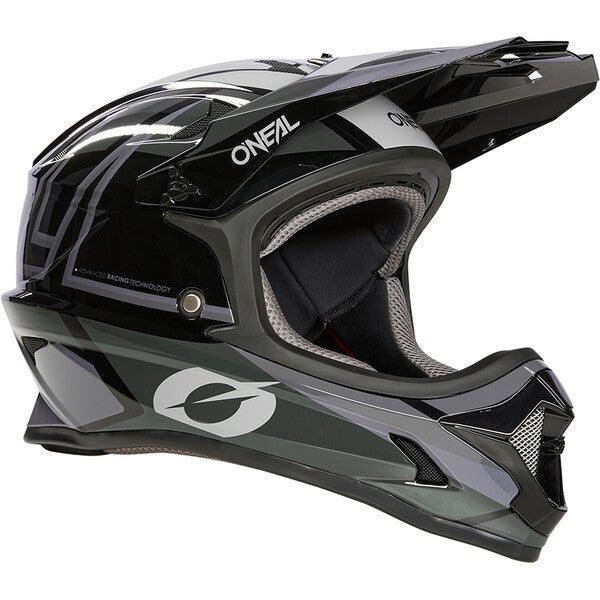 O'Neal Sonus Full Face Helmet in Black/Grey- XL (61-62cm) - liquidation.store