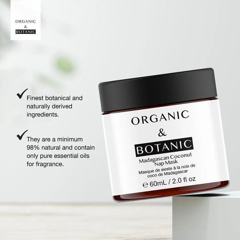 Organic & Botanic Madagascan Coconut Nap Mask 60ml - liquidation.store