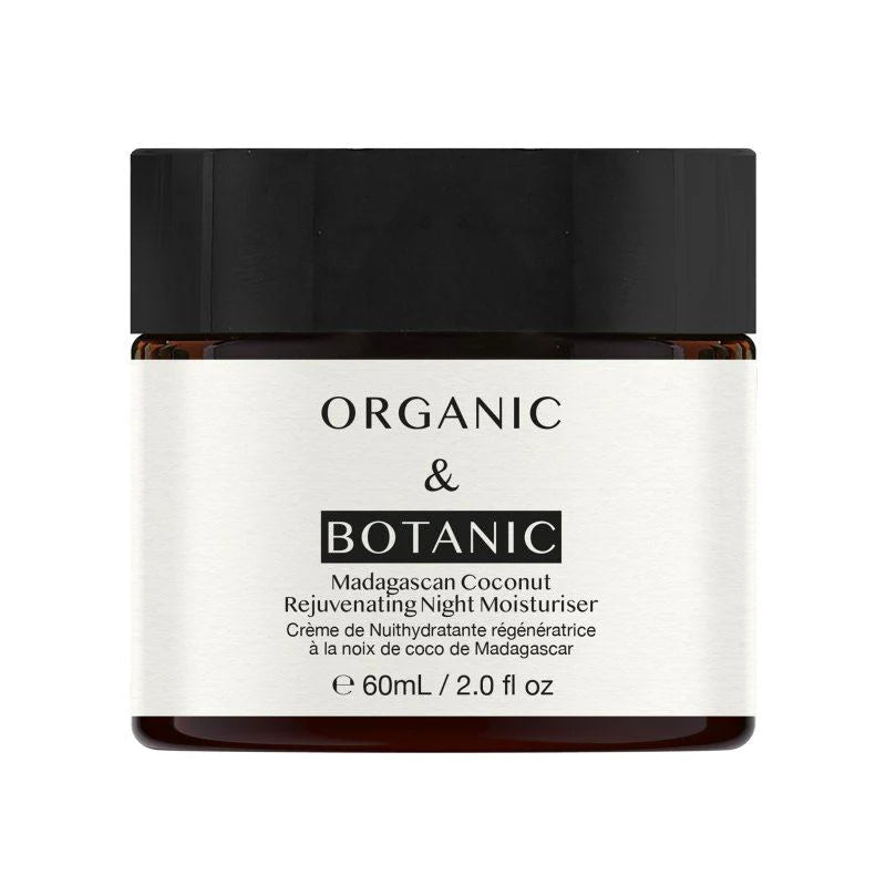 Organic & Botanic Madagascan Coconut Rejuvenating Night Moisturiser 60ml - liquidation.store