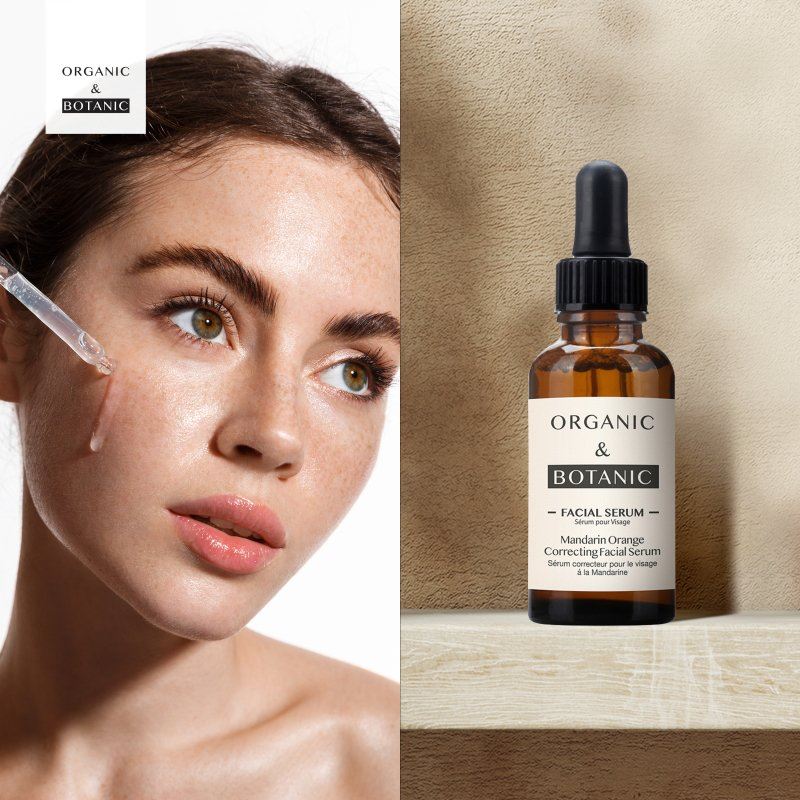 Organic & Botanic Mandarin Orange Correcting Facial Serum 30ml - liquidation.store