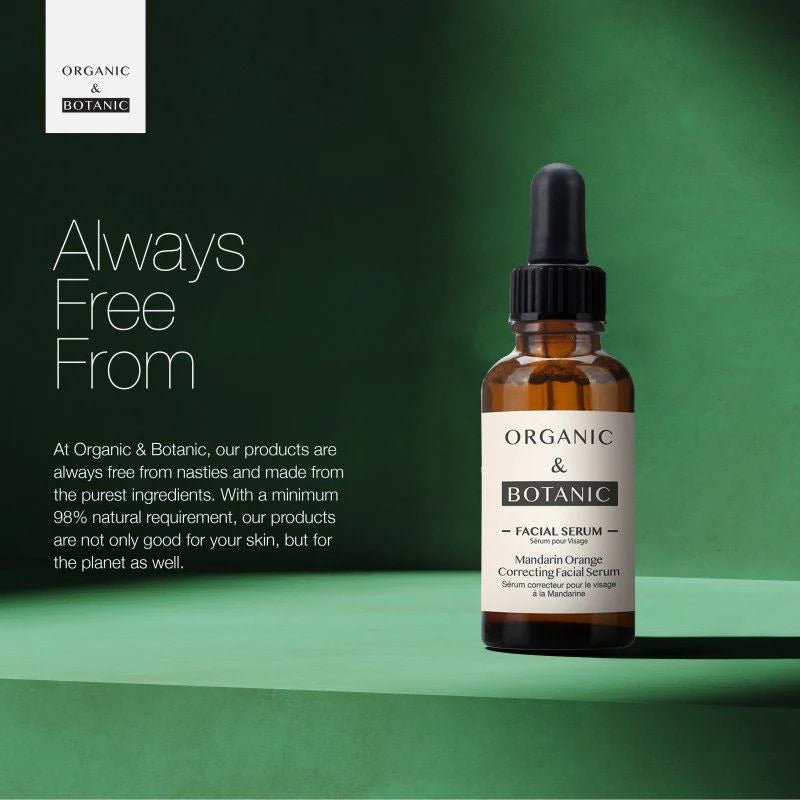 Organic & Botanic Mandarin Orange Correcting Facial Serum 30ml - liquidation.store