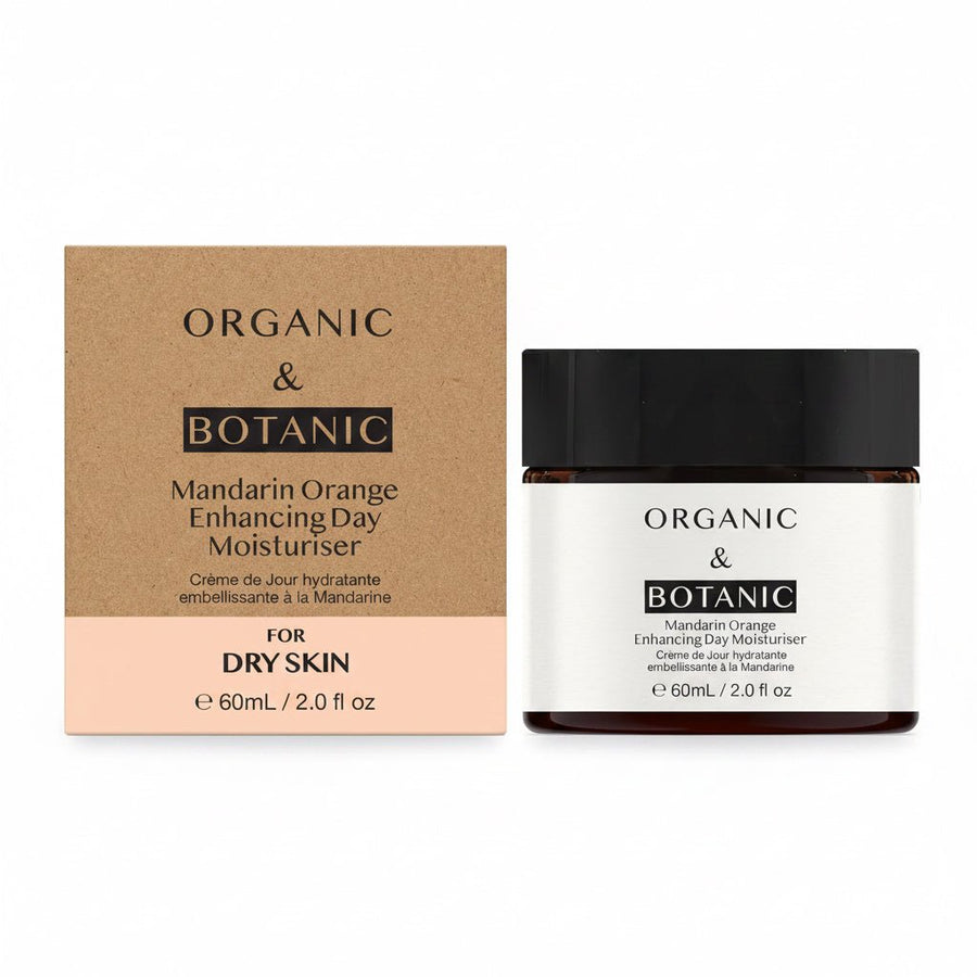 Organic & Botanic Mandarin Orange Day Moisturiser with Vitamin C & Sea Buckthorn 60ml - liquidation.store