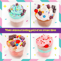 Thumbnail for Original Stationery Ice Cream Slime Playshop For Kids - liquidation.store