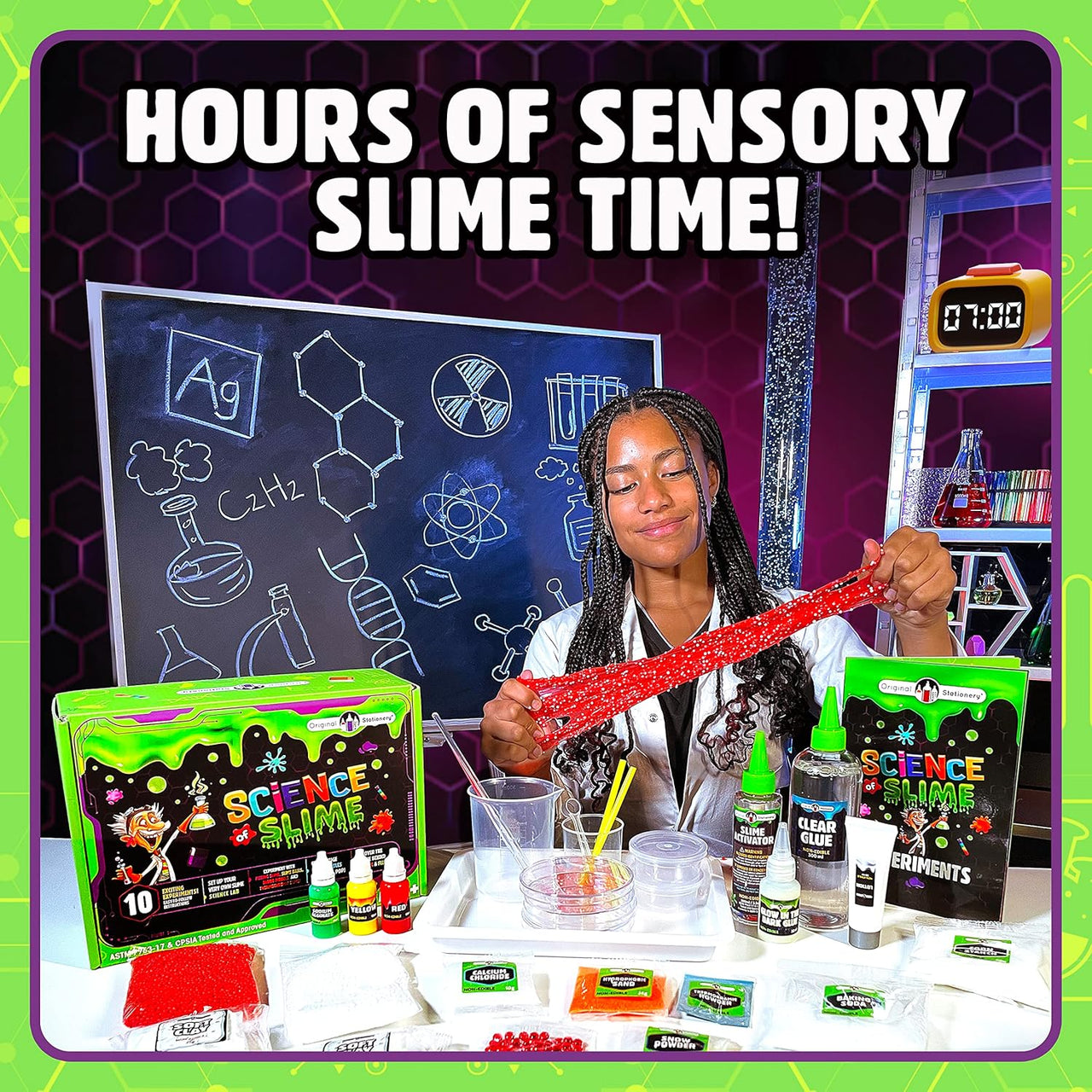 Original Stationery Science of Slime Kit - Age 10+ - liquidation.store